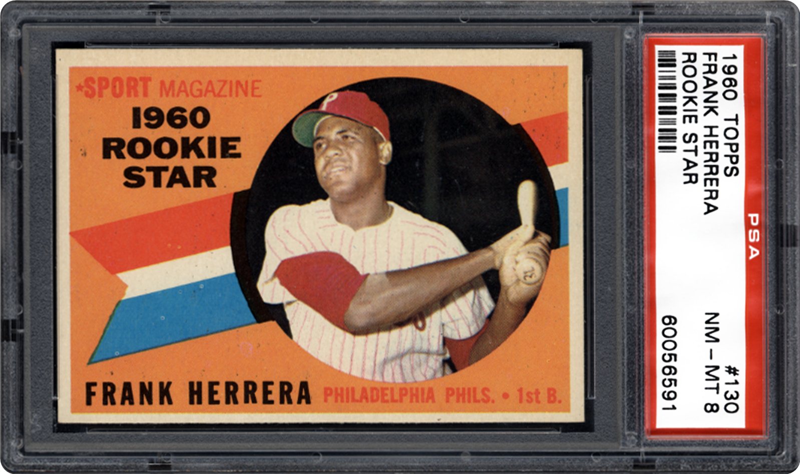 1960 Topps Frank Herrera (Rookie Star) | PSA CardFacts™