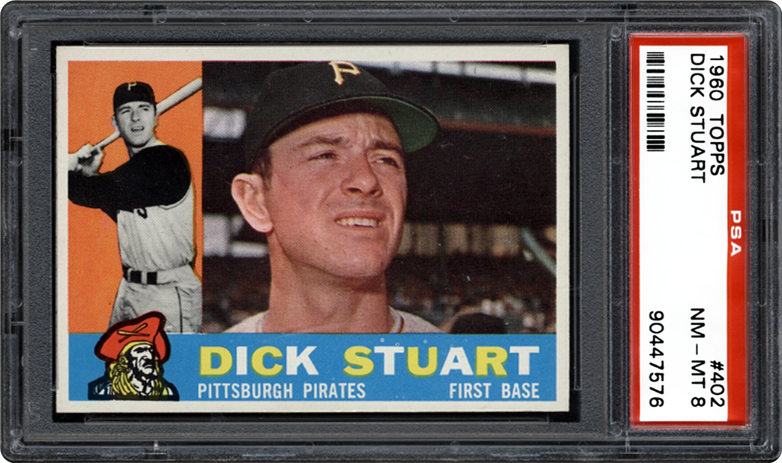 1960 Topps Dick Stuart | PSA CardFacts™