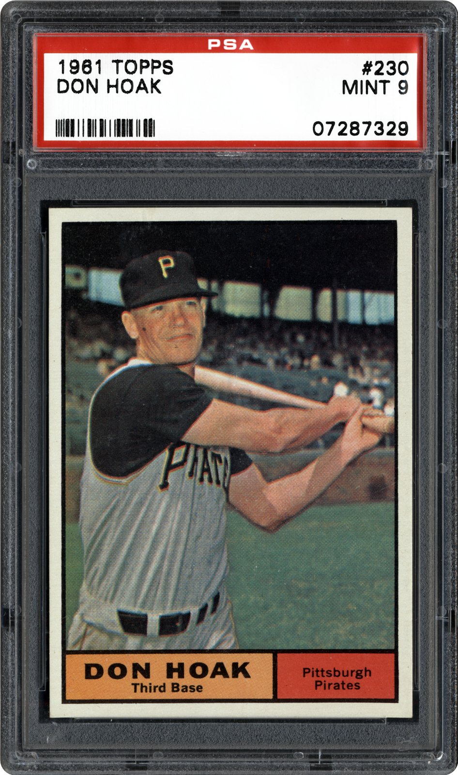 1961 Topps Don Hoak | PSA CardFacts™