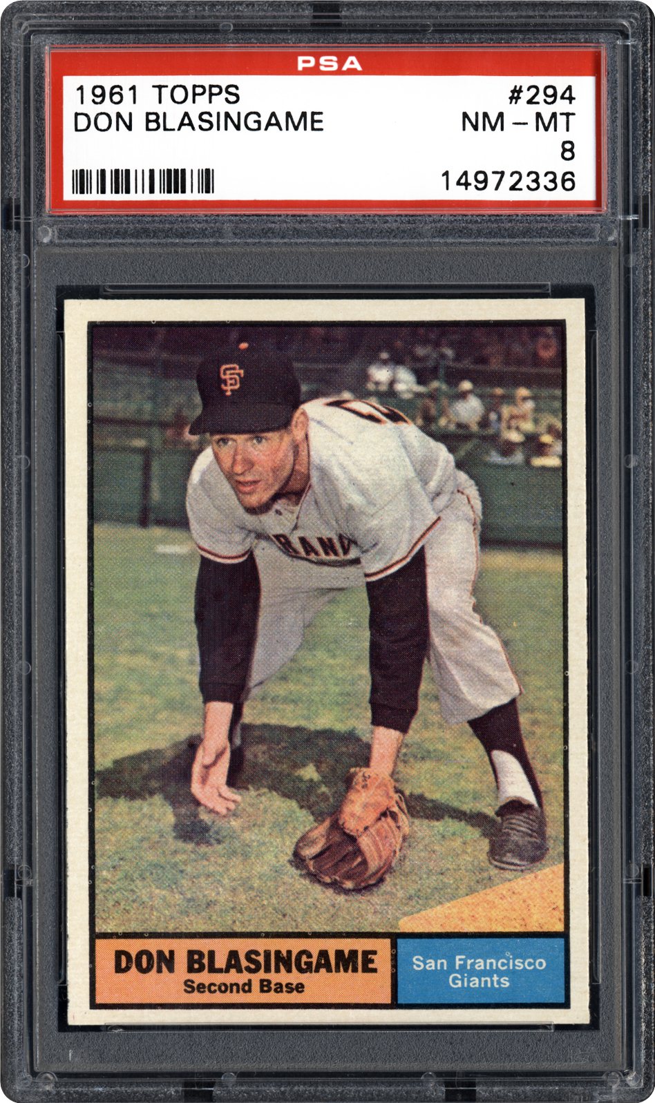 1961 Topps Don Blasingame | PSA CardFacts™