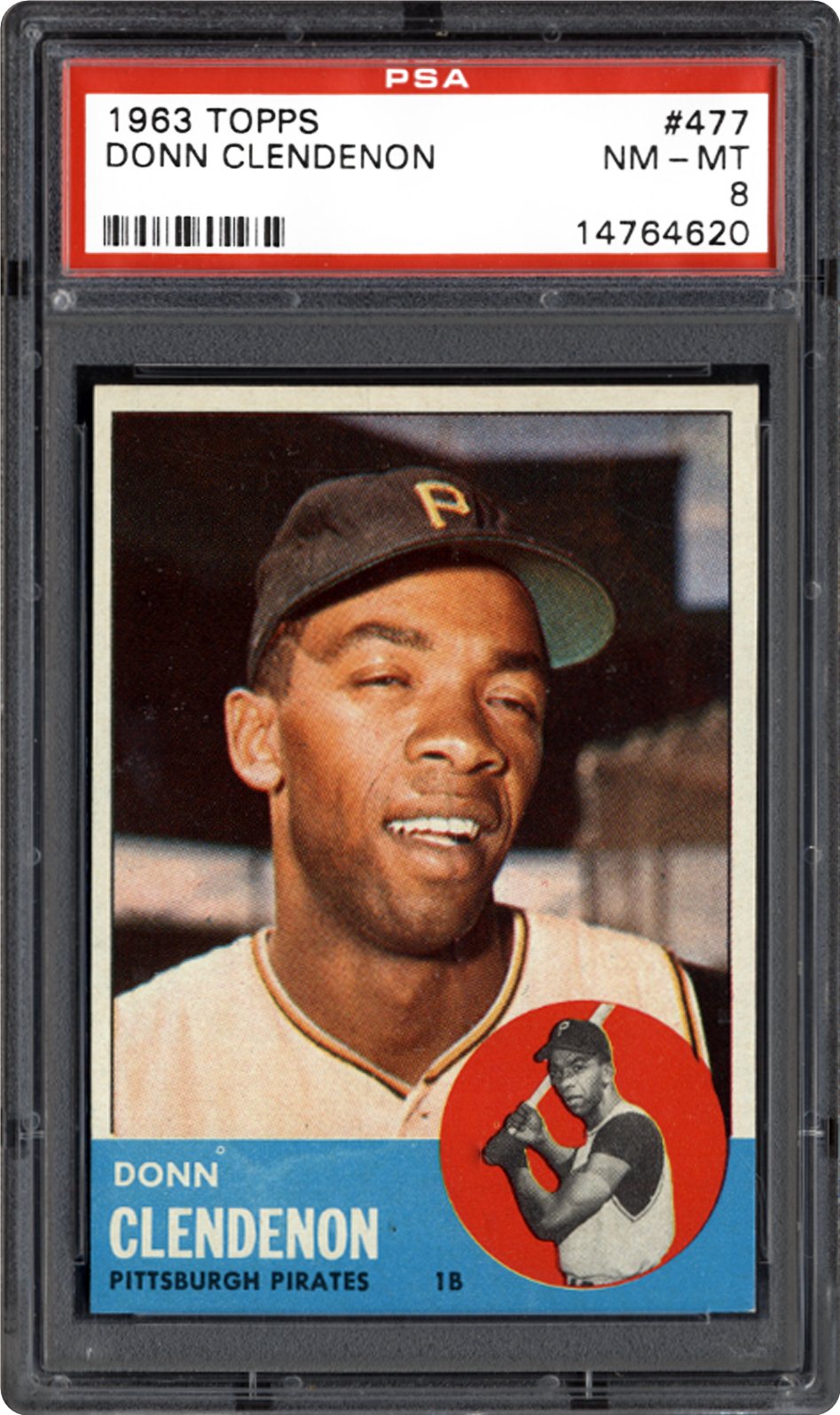 1963 Topps Donn Clendenon | PSA CardFacts™