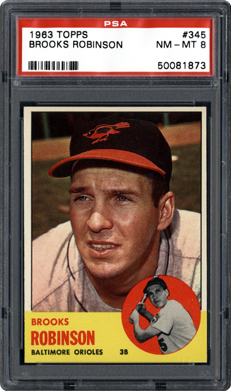 1963 Topps Brooks Robinson | PSA CardFacts™