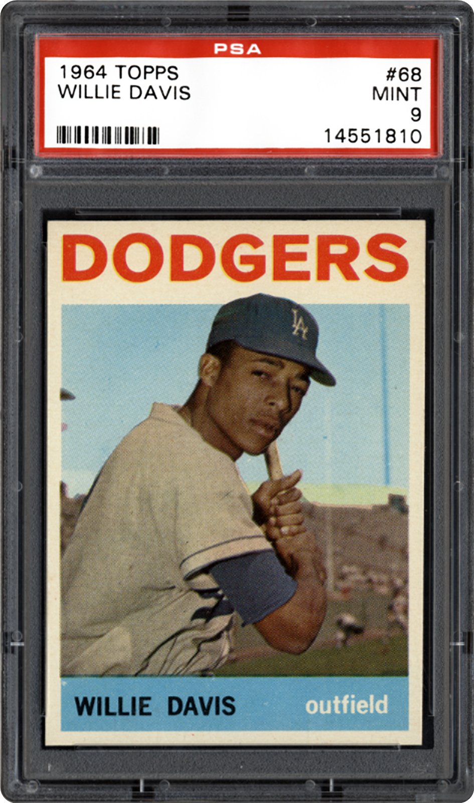 1964 Topps Willie Davis | PSA CardFacts™