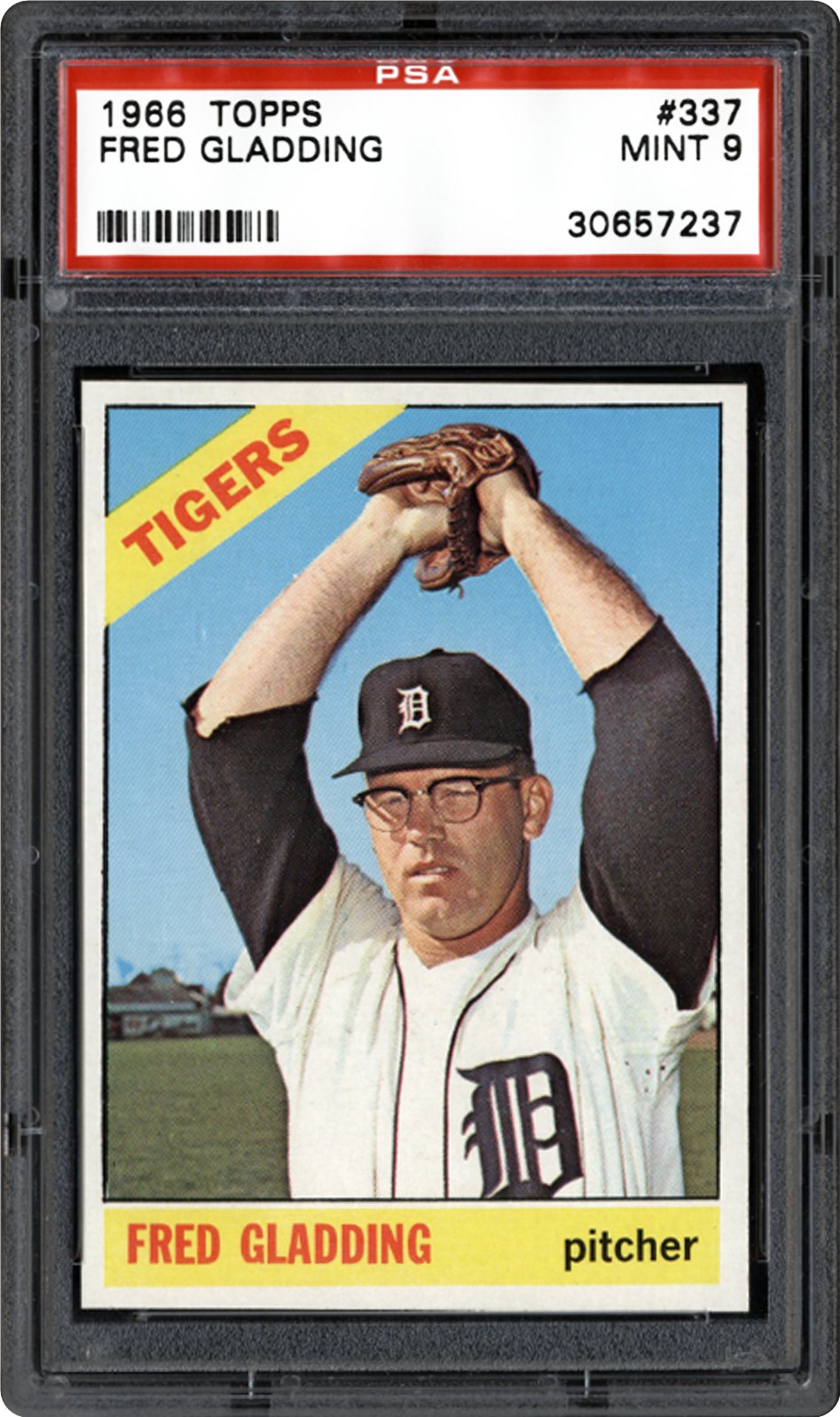 1966 Topps Fred Gladding | PSA CardFacts™