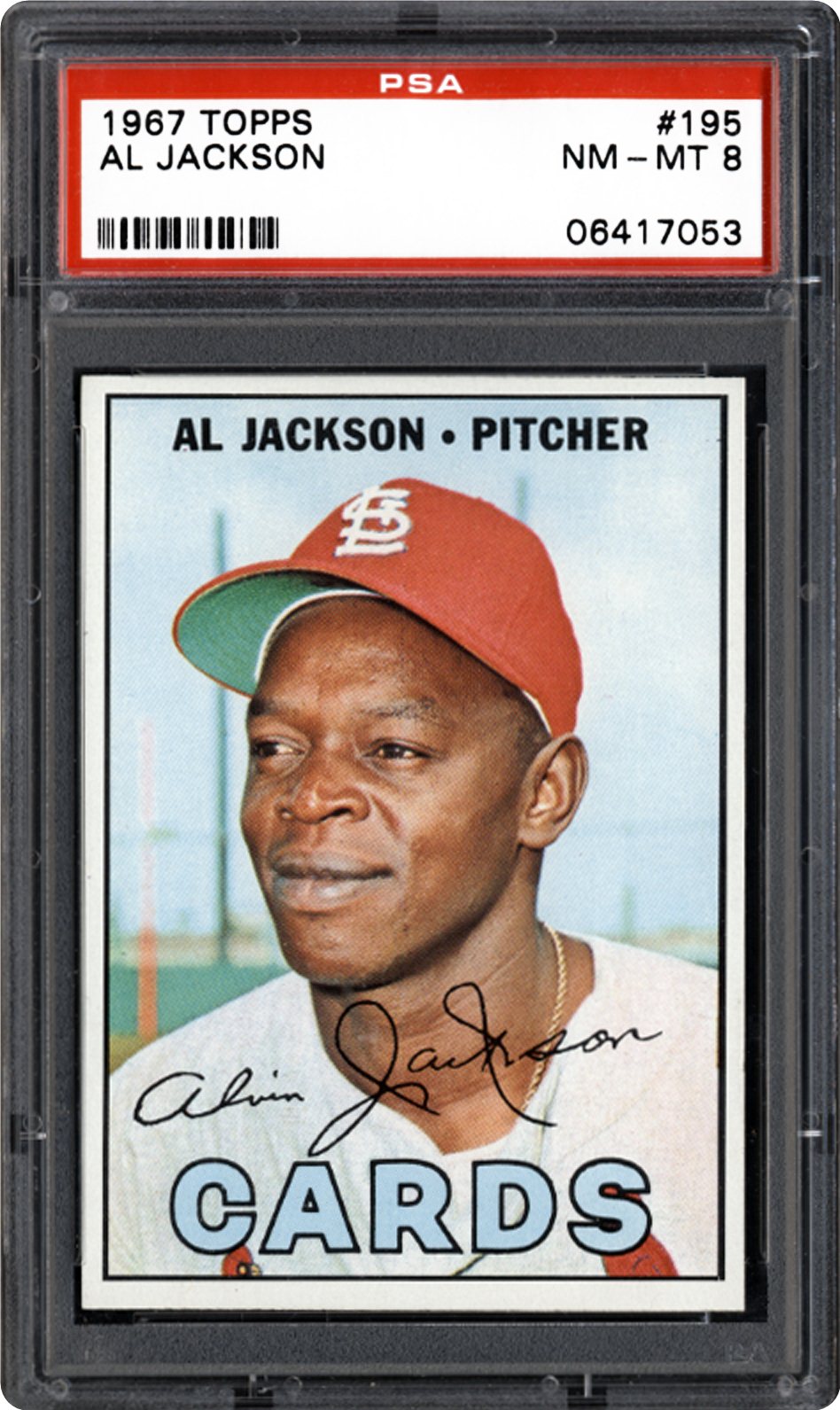 1967 Topps Al Jackson | PSA CardFacts™