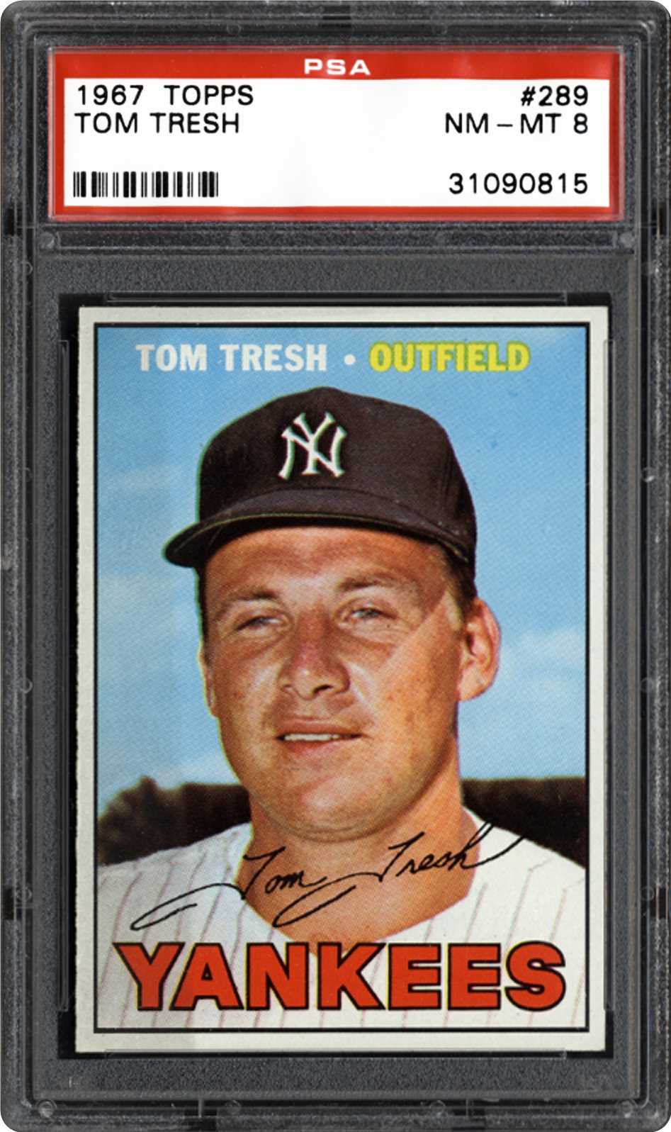 1967 Topps Tom Tresh | PSA CardFacts™