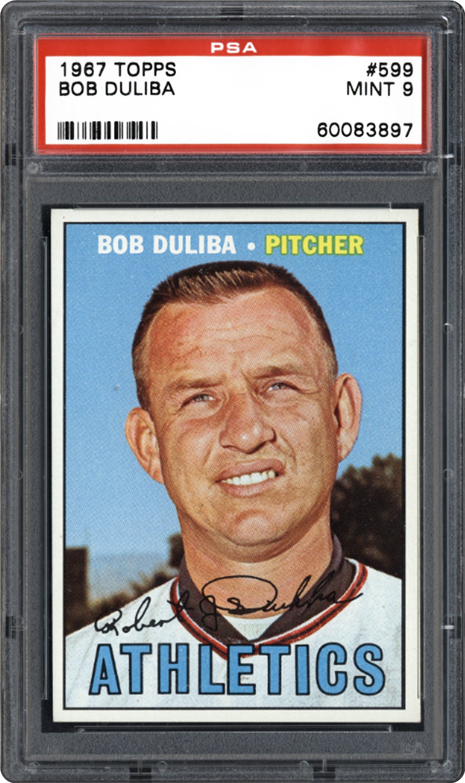 1967 Topps Bob Duliba | PSA CardFacts™