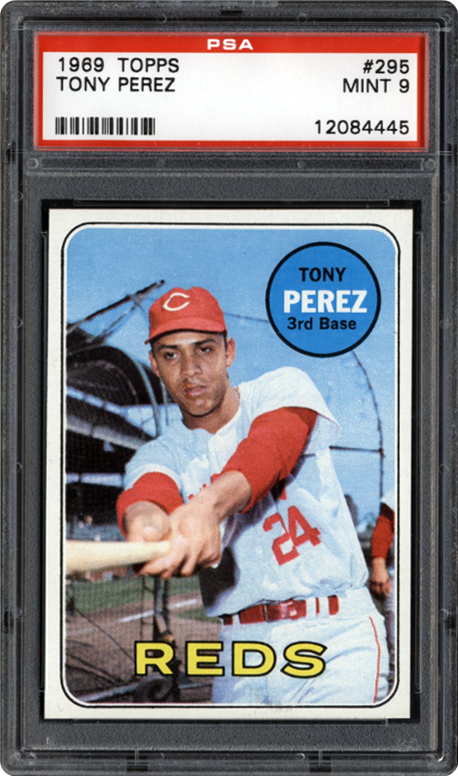 1969 Topps Tony Perez | PSA CardFacts™