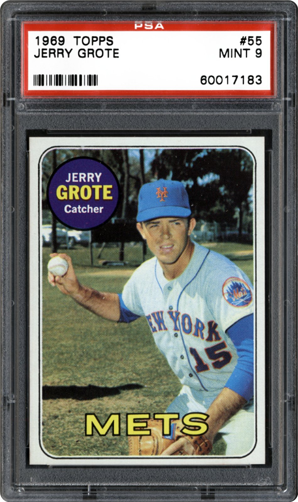 1969 Topps Jerry Grote | PSA CardFacts™