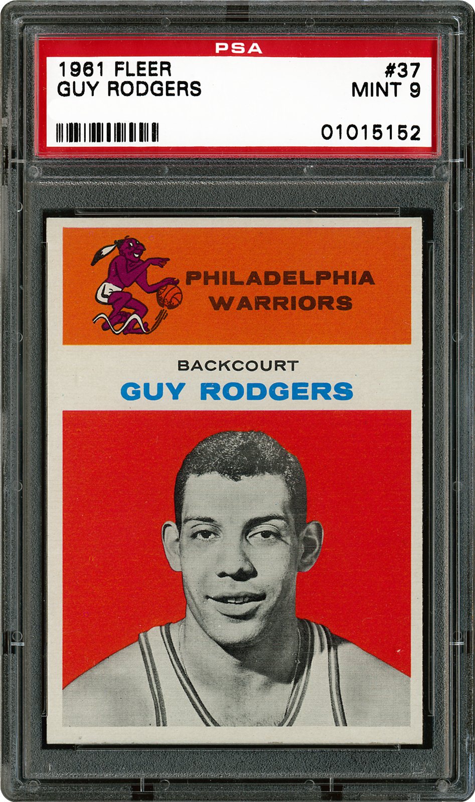 1961 Fleer Guy Rodgers | PSA CardFacts™