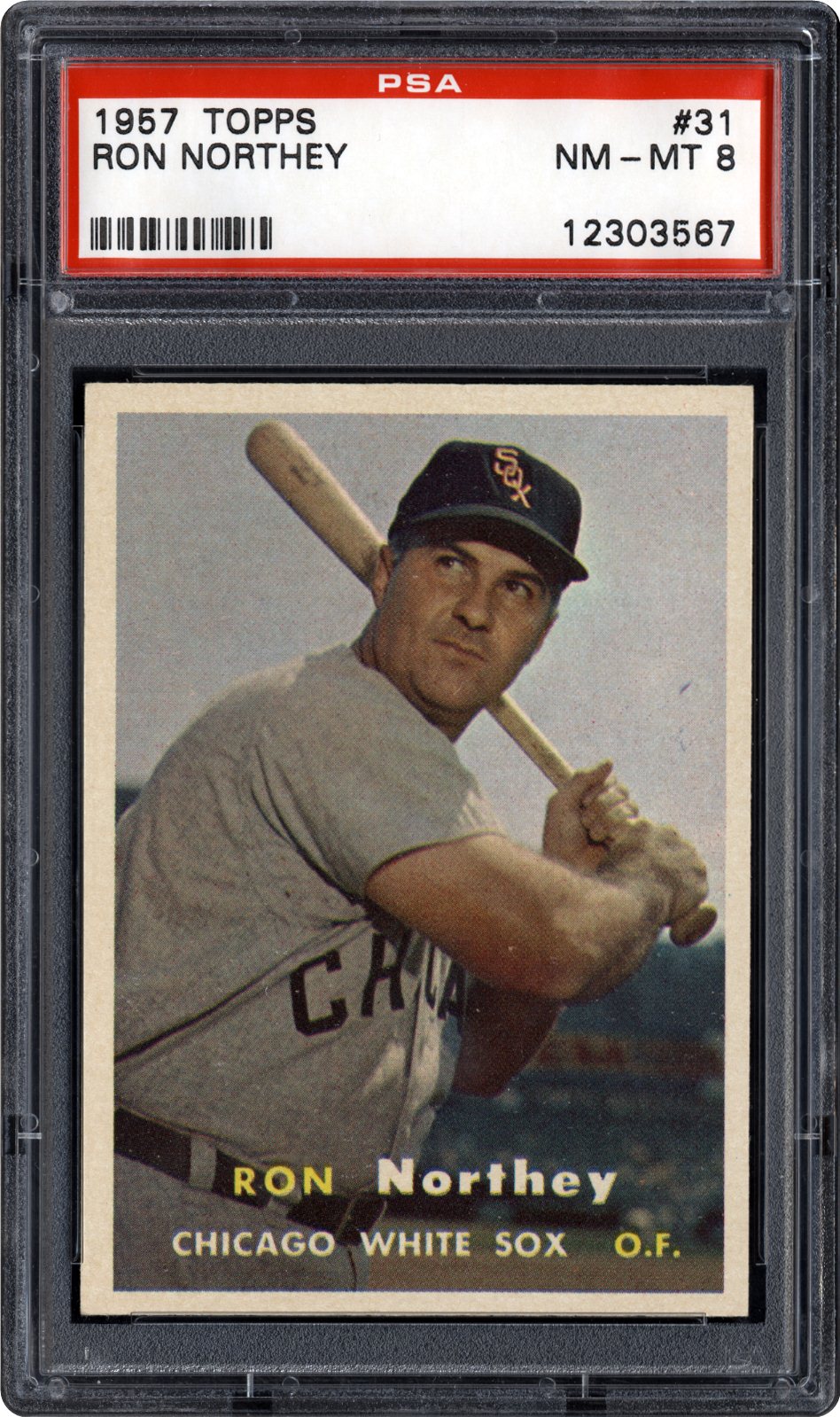 1957 Topps Ron Northey | PSA CardFacts™