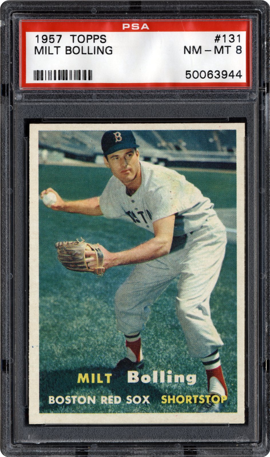 1957 Topps Milt Bolling | PSA CardFacts™