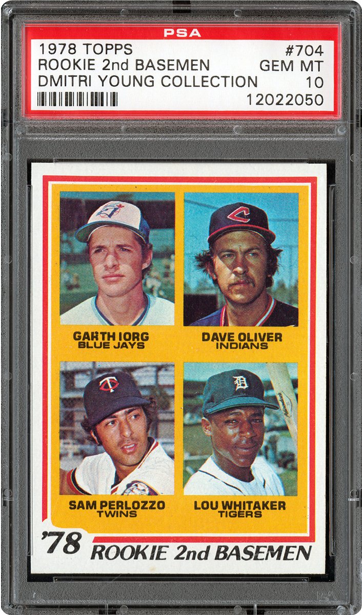 1978 Topps Rookie 2nd Basemen | PSA CardFacts™