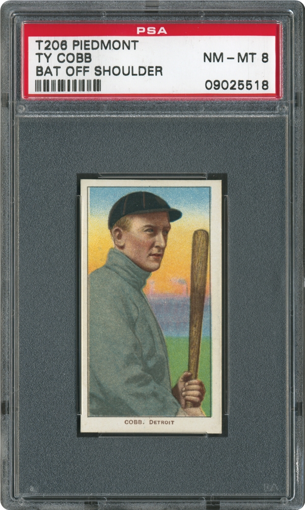 1909-1911 T206 White Border Ty Cobb (Bat Off Shoulder) | PSA CardFacts™