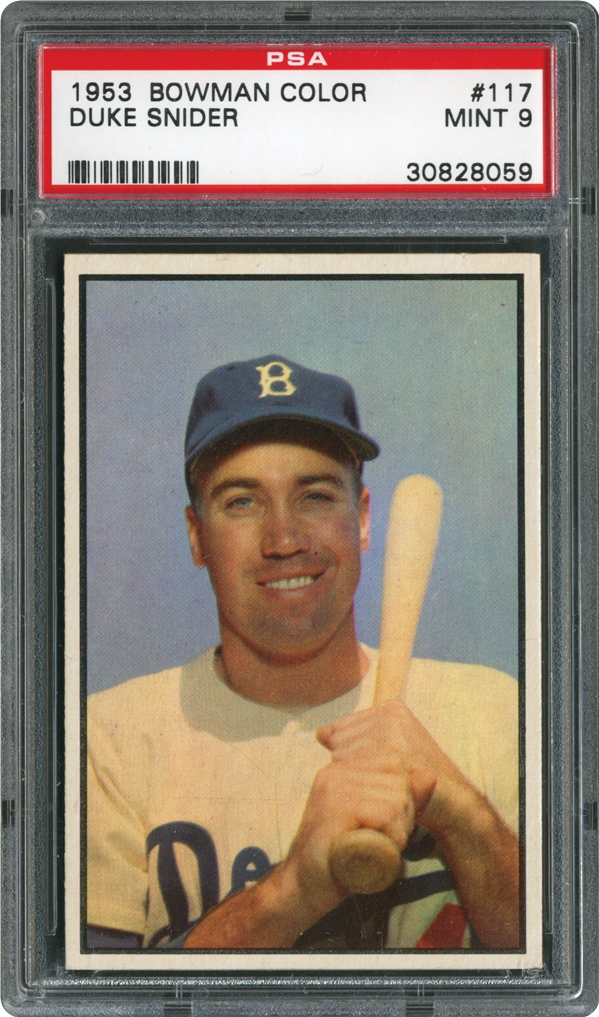 1953 Bowman Color Duke Snider | PSA CardFacts™