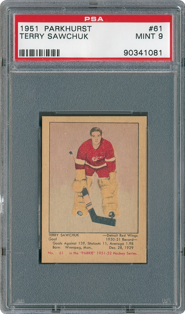 1951 Parkhurst Terry Sawchuk | PSA CardFacts™