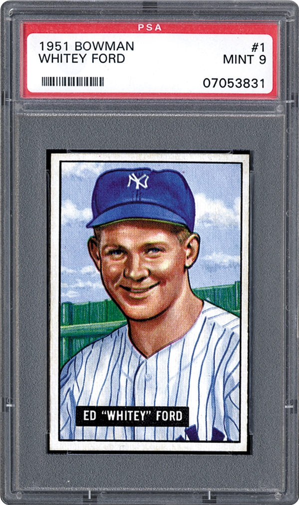 Ed whitey ford baseball cards #7