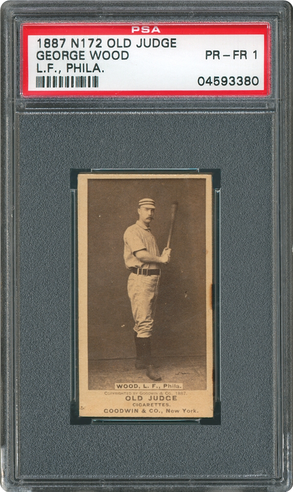 Image Gallery: Baseball Cards - 1887 Old Judge (N172) | PSA CardFacts™