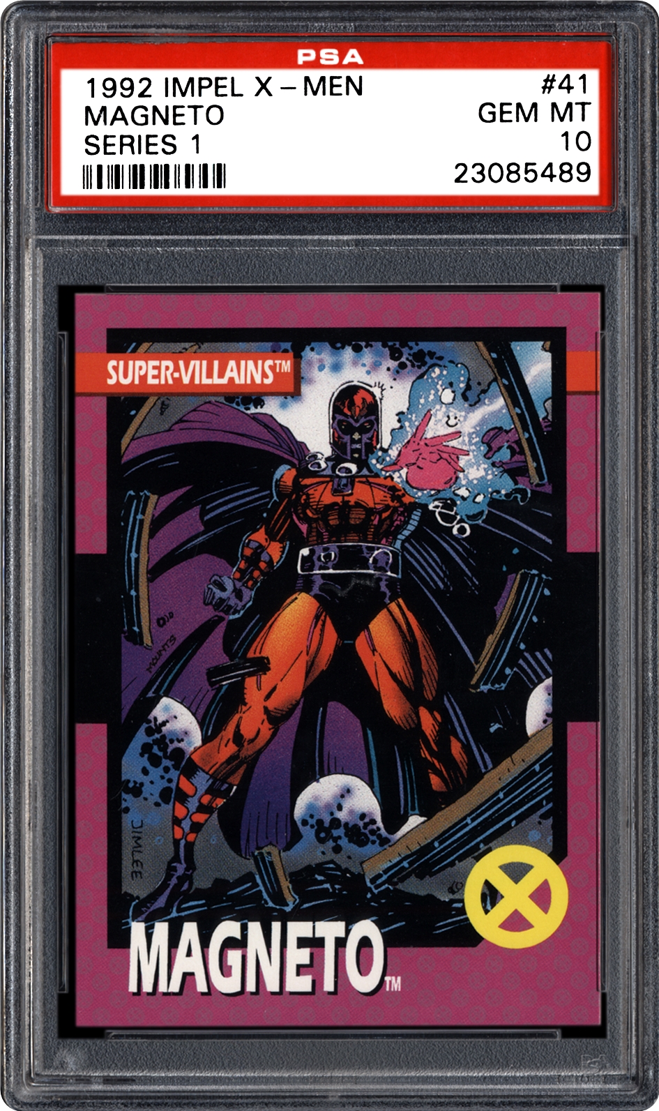 1992 Impel X-Men Series 1 Magneto (Series 1) | PSA CardFacts™