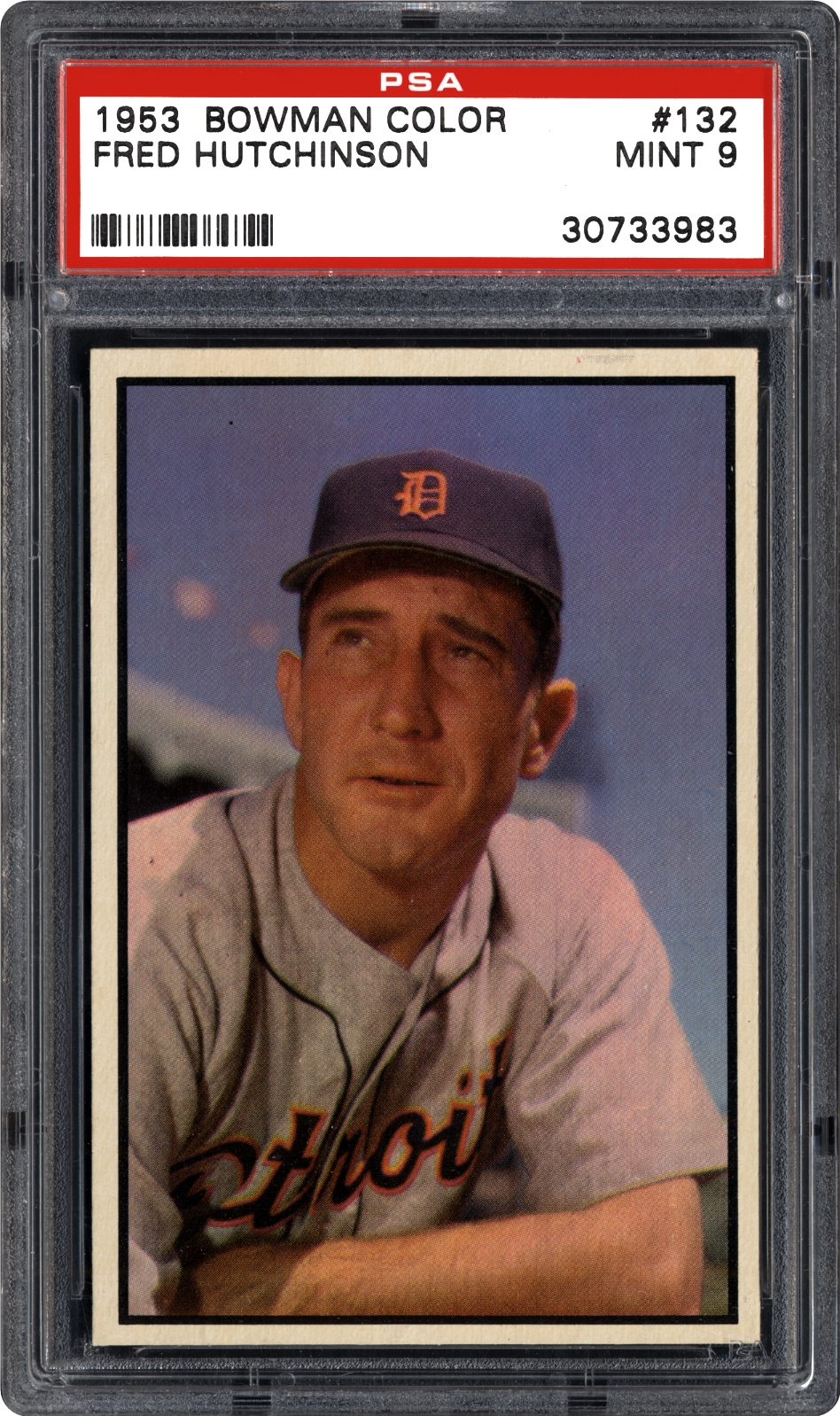 1953 Bowman Color Fred Hutchinson | PSA CardFacts™