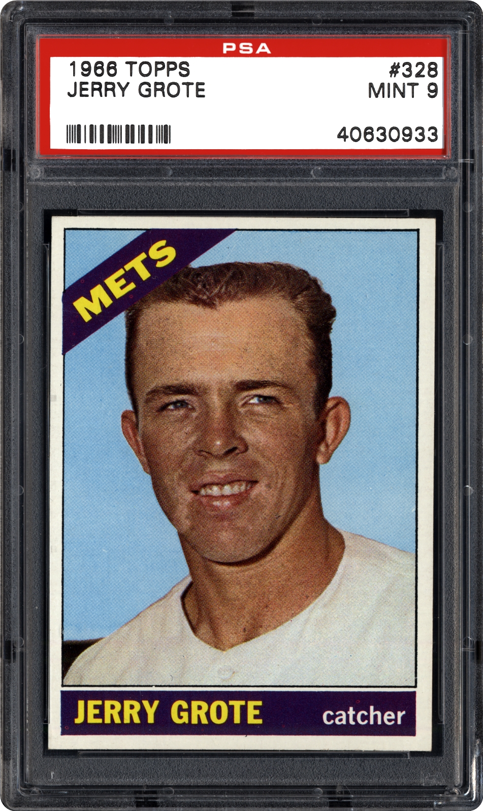 1966 Topps Jerry Grote | PSA CardFacts™