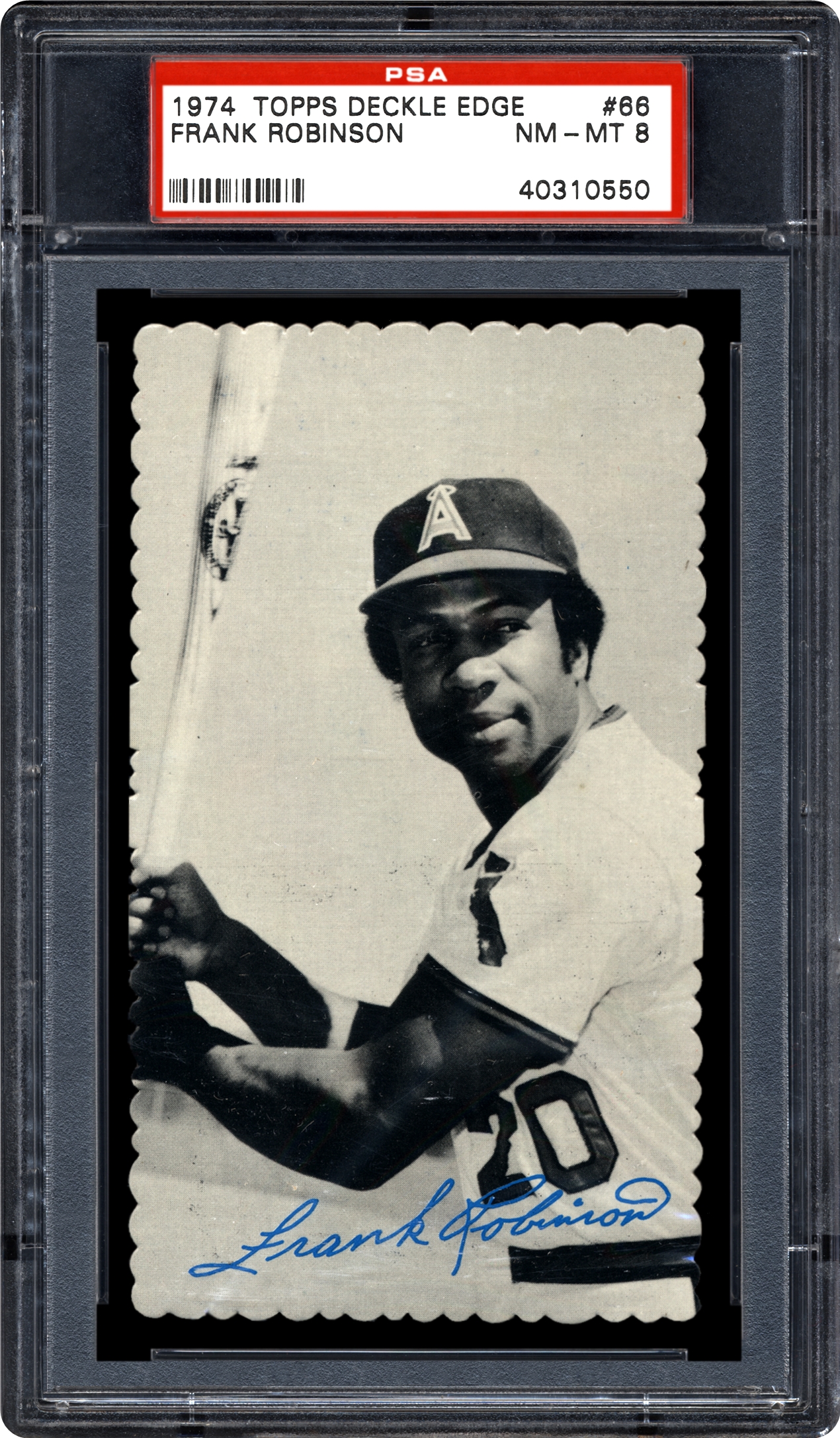 1974 Topps Deckle Edge Frank Robinson | PSA CardFacts™