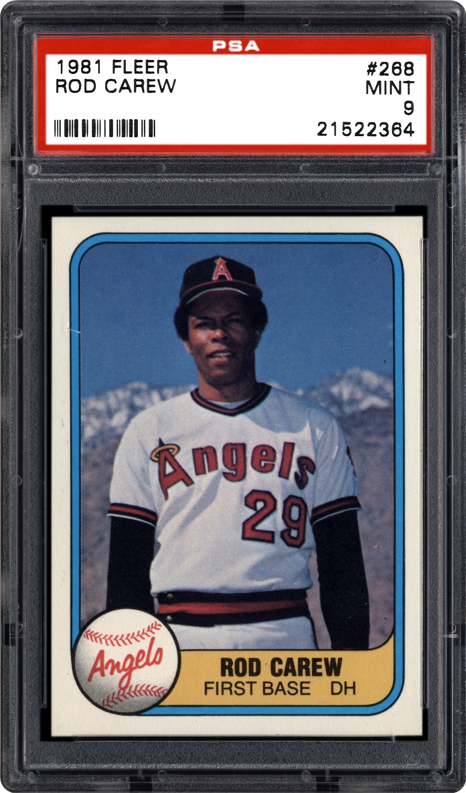 1981 Fleer Rod Carew | PSA CardFacts™