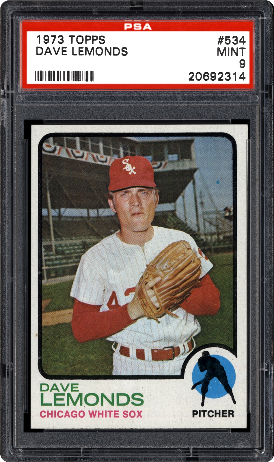 1973 Topps Dave Lemonds | PSA CardFacts™