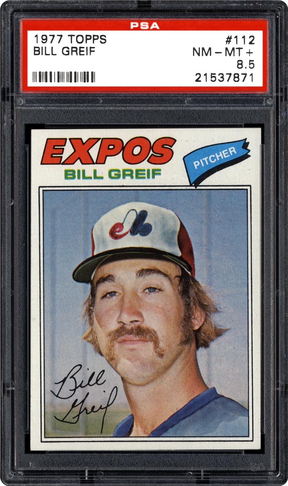 1977 Topps Bill Greif | PSA CardFacts™
