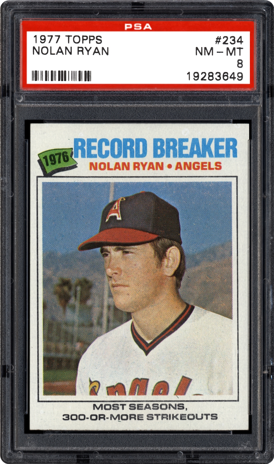 1977 Topps Nolan Ryan | PSA CardFacts™