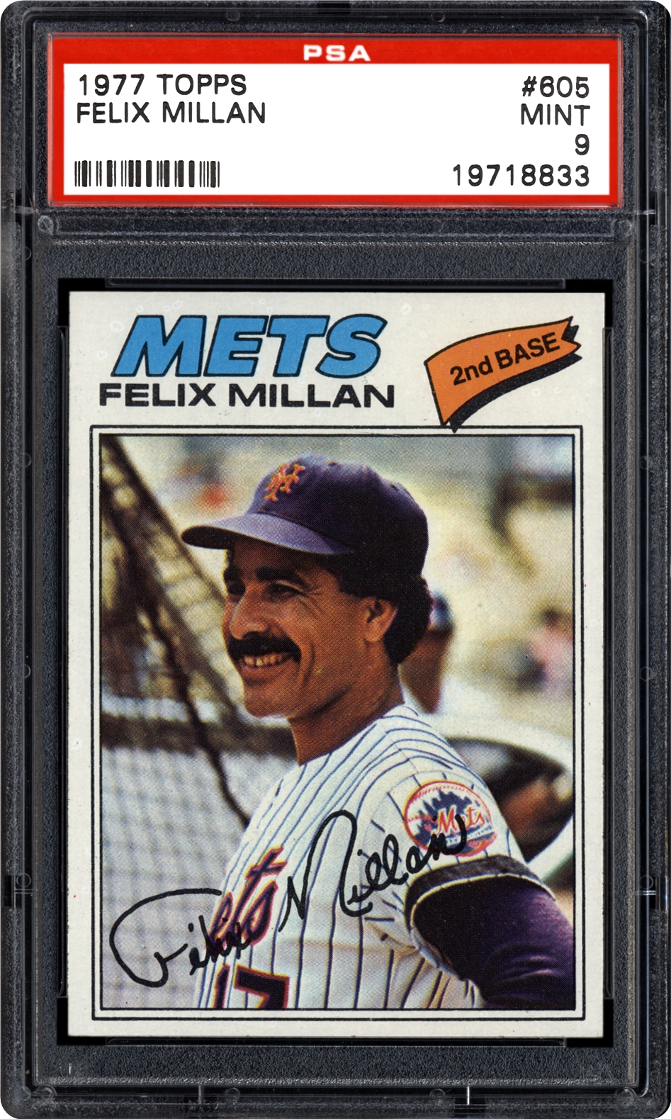 1977 Topps Felix Millan | PSA CardFacts™