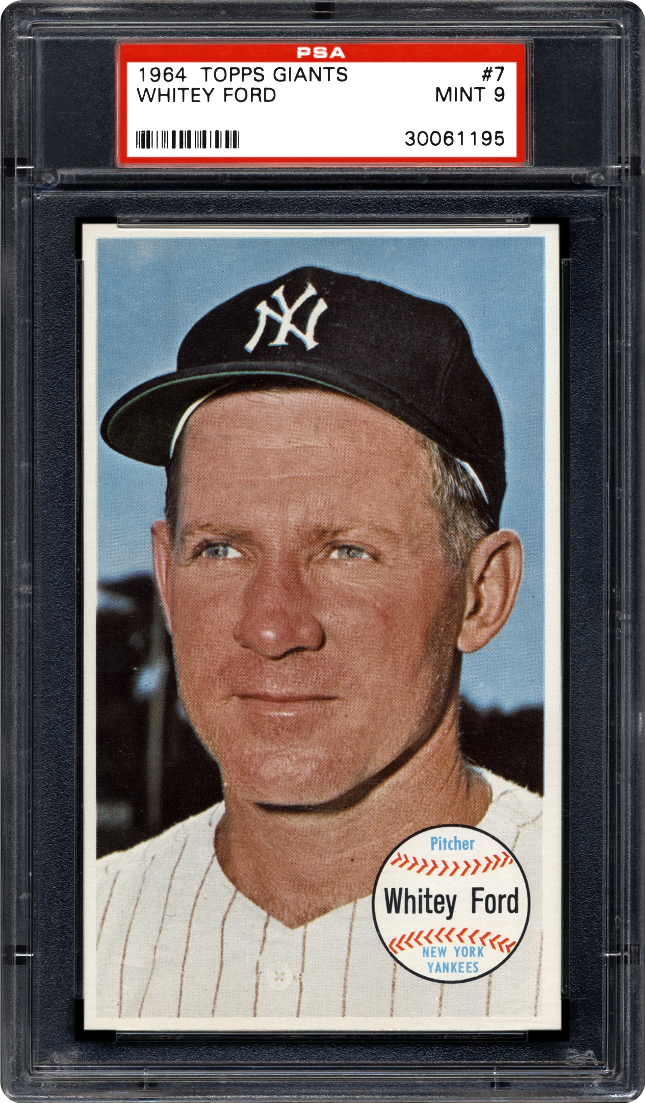 1964 Topps Giants Whitey Ford | PSA CardFacts™