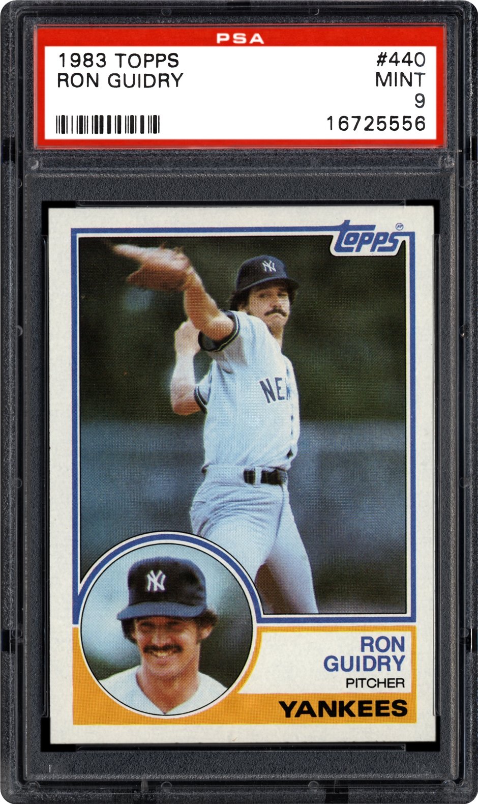 1983 Topps Ron Guidry | PSA CardFacts™