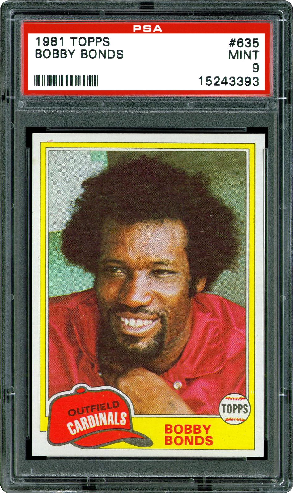 1981 Topps Bobby Bonds | PSA CardFacts™