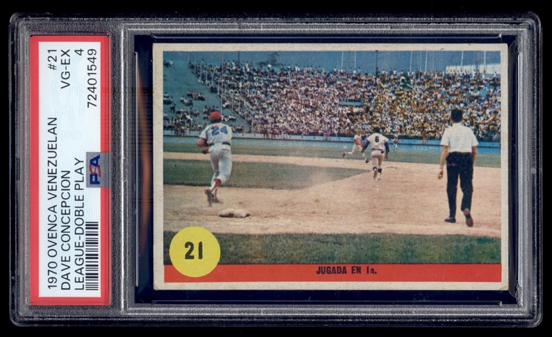 1976 MSA Discs Isaly's/Sweet William Greg Luzinski PSA 8