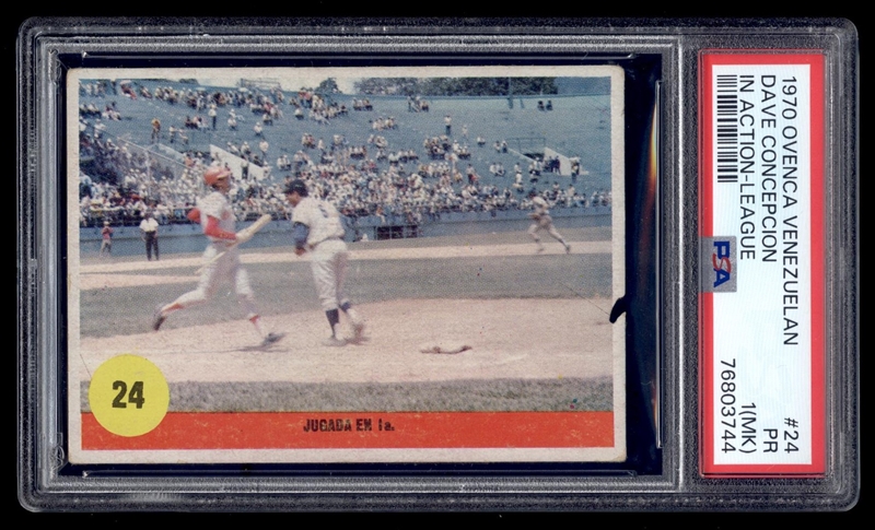 1976 MSA Discs Isaly's/Sweet William Greg Luzinski PSA 8