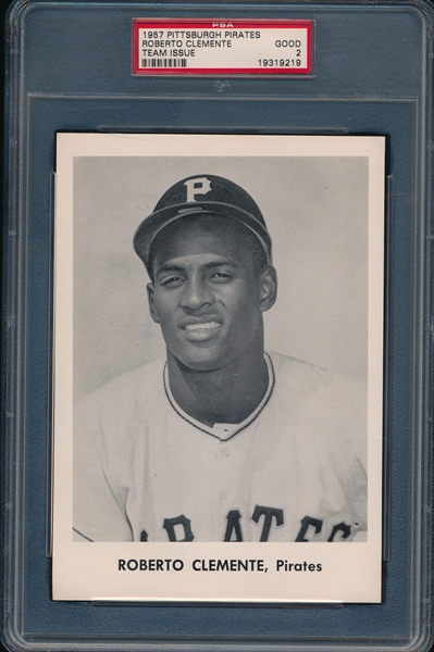 1957 ROBERTO CLEMENTE Print Pittsburgh PIRATES Print 