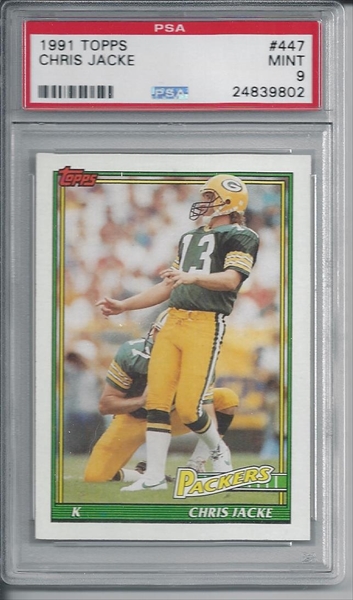 Football, 1991 Topps Green Bay Packers Published Set: pgerrits73