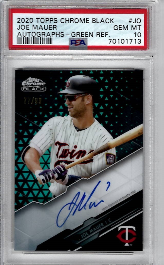 Justin Morneau 1/1 Autograph Topps Archive Baseball Card as 