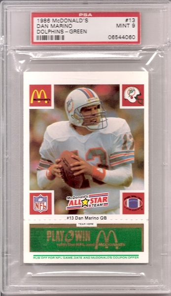 DAN MARINO CLASSIC PRO LINE 1993 MIAMI DOLPHINS #8 OF 9 MINT FREE SHIPPING