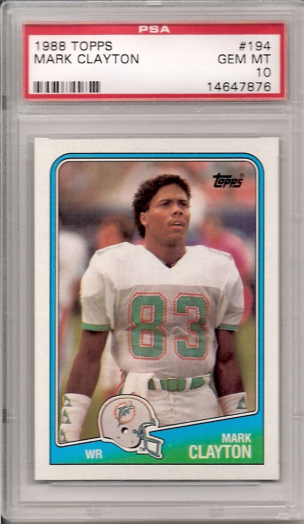Football - 1988 Topps Miami Dolphins: JB's 88' Dolphins Set Image Gallery