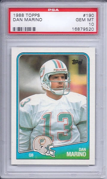 DAN MARINO - 1996 Topps Gilt Edge- #28 - Dolphins - $1 Shipping