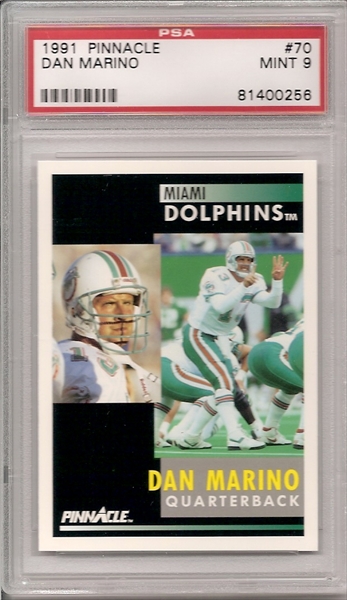 Dan Marino #13 NFL Miami Dolphins Limited Edition Gilded Silver Round