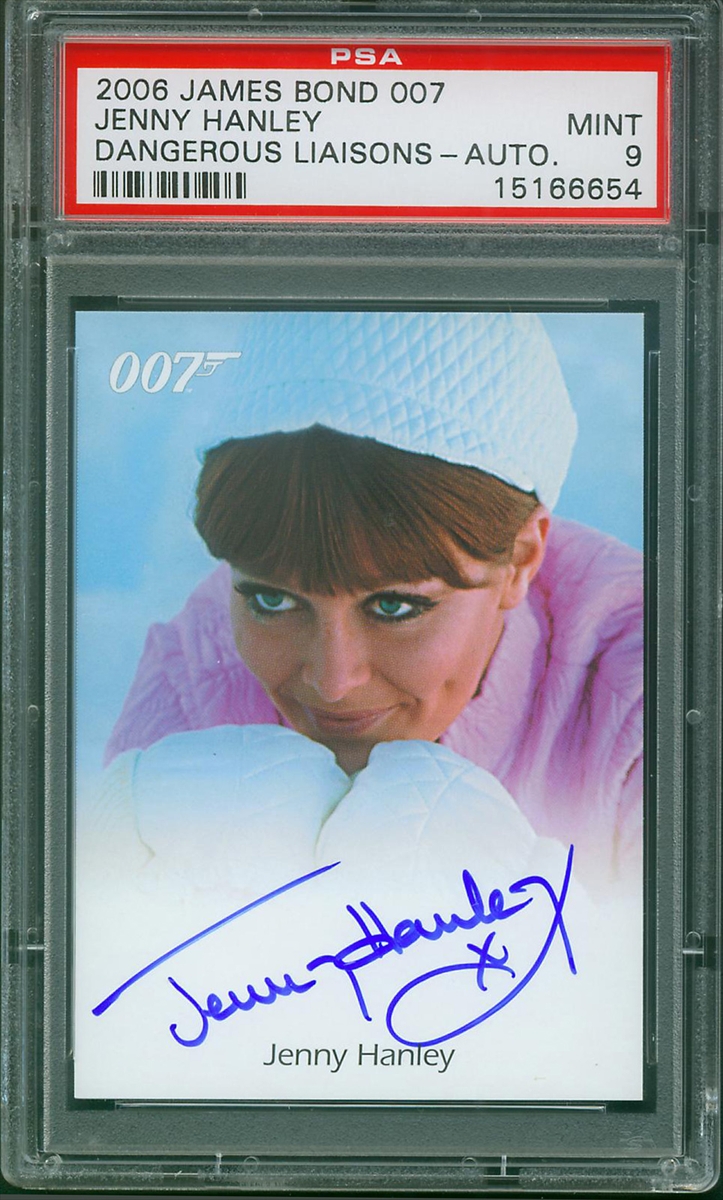 007　WOMEN of JAMES BONＤ直筆サインカード  007 レアセドゥ Lea Seydoux 直筆サインカード upperdeck 007
