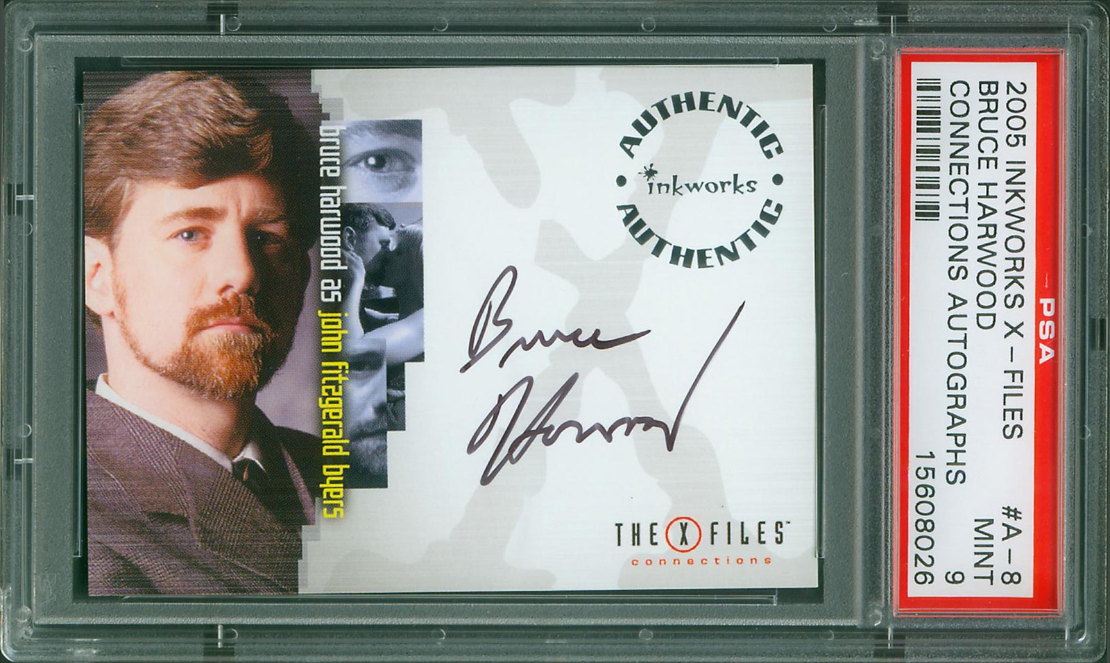 Non-Sports - 2005 Inkworks X-Files Connections Autographs: Bill