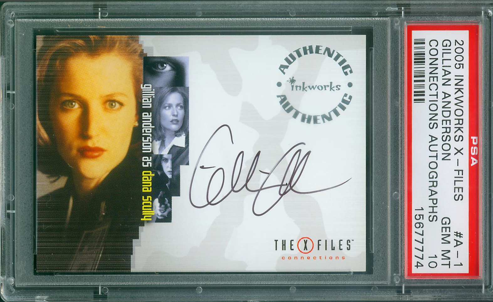 x-files card バイヤーズBRUCE HARWOOD 直筆サインカード Non-Sports - 2005 Inkworks X-Files Connections Autographs: Bill