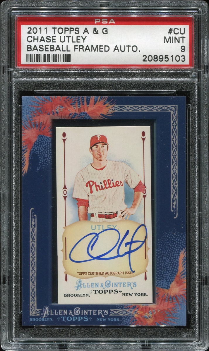 Chase Utley Autographed Jersey