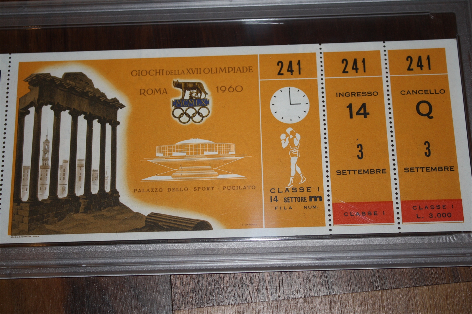 Tickets - Cassius Clay- Gold Medal Championship (1960): ragin14 Set Image  Gallery