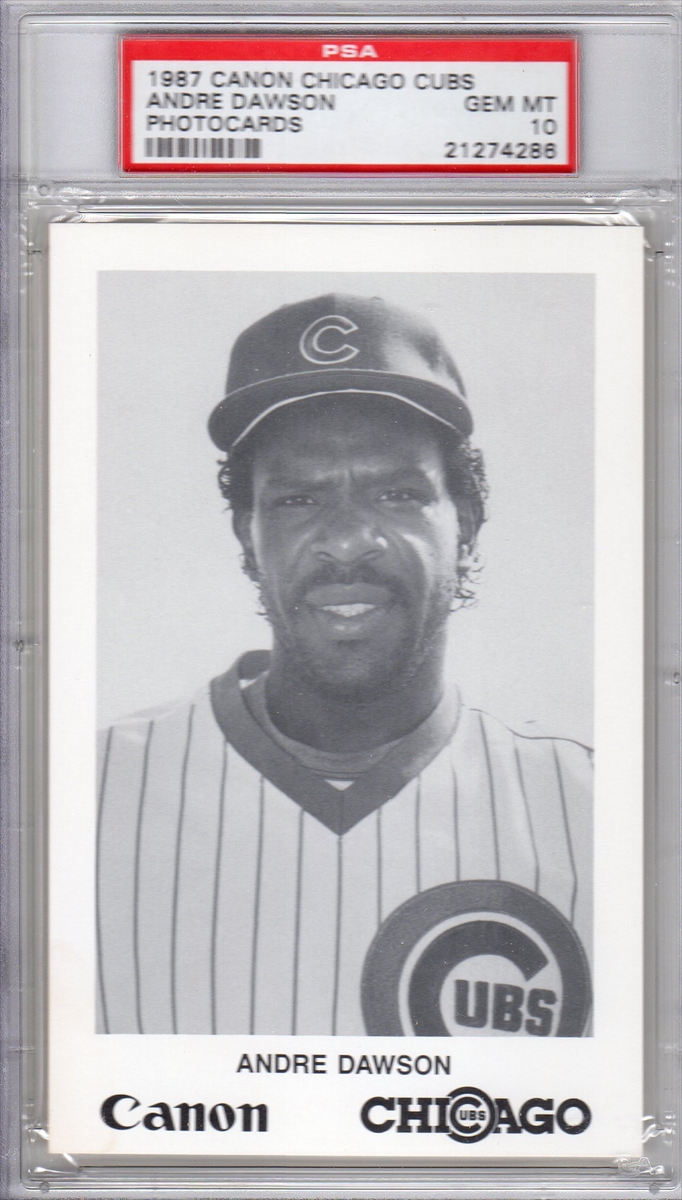 Andre Dawson of the Chicago Cubs. Editorial Photography - Image of