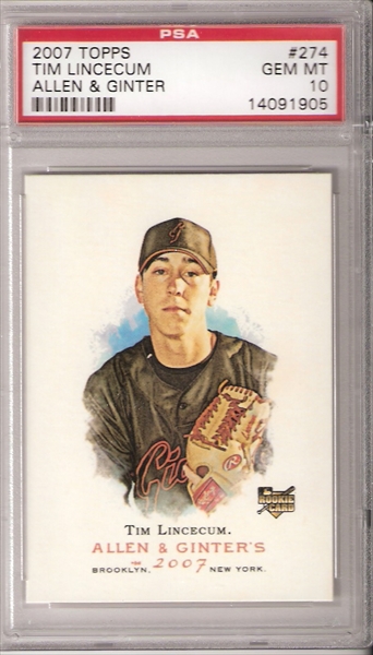 Tim Lincecum  PSA AutographFacts℠